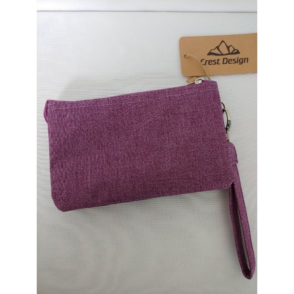 Purple Clutch Cell Phone Purse